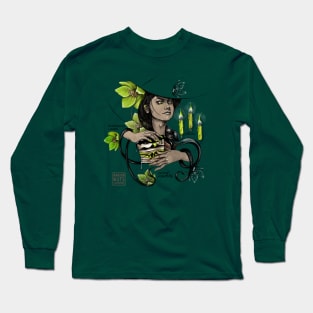 Green Witch Long Sleeve T-Shirt